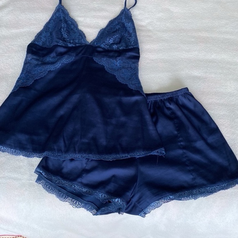 Avidlove 2 Piece Satiny Sleep Set